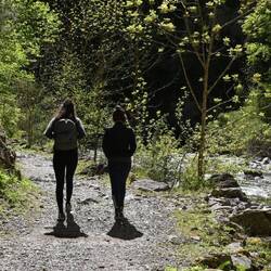 En route pour les cascades au départ de Pradera de Ordesa