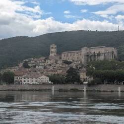 Vue sur la Voulte-du Rhône