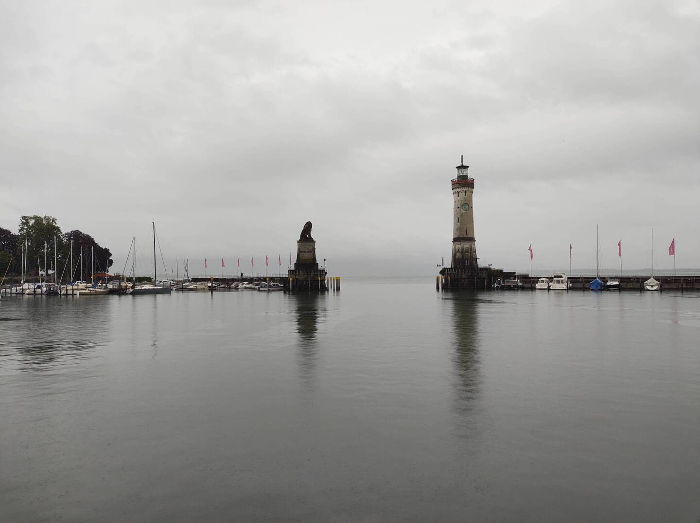 Heute Regentag in Lindau