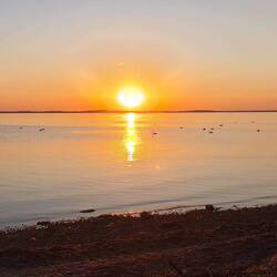 ....Und der unvermeidliche Sonnenuntergang