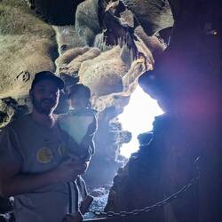 Meereseingang der Grotte, was angeblich an Umrisse von Afrika erinnert ?!?