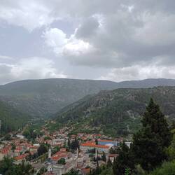 Blick auf die Stadt Stolac