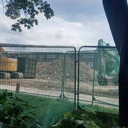Part of it had been demolished