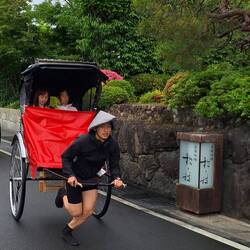 Rickshaw runner