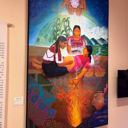 Art honouring birth and midwifery