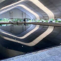 Contemporary Art Museum Puddle Pic