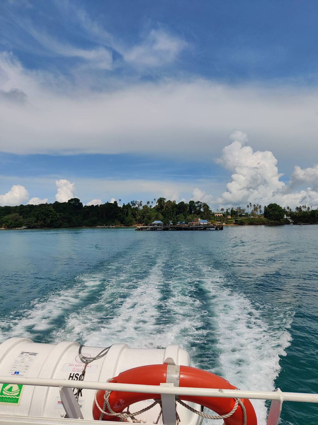 Leaving Koh Mak