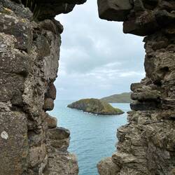 Spaccato da Duntulm Castle