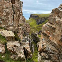 Metà percorso Quiraing