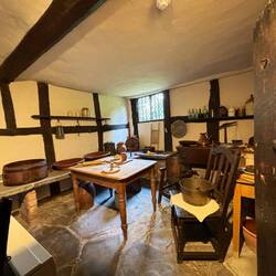 Interno Cottage di Anne Athaway