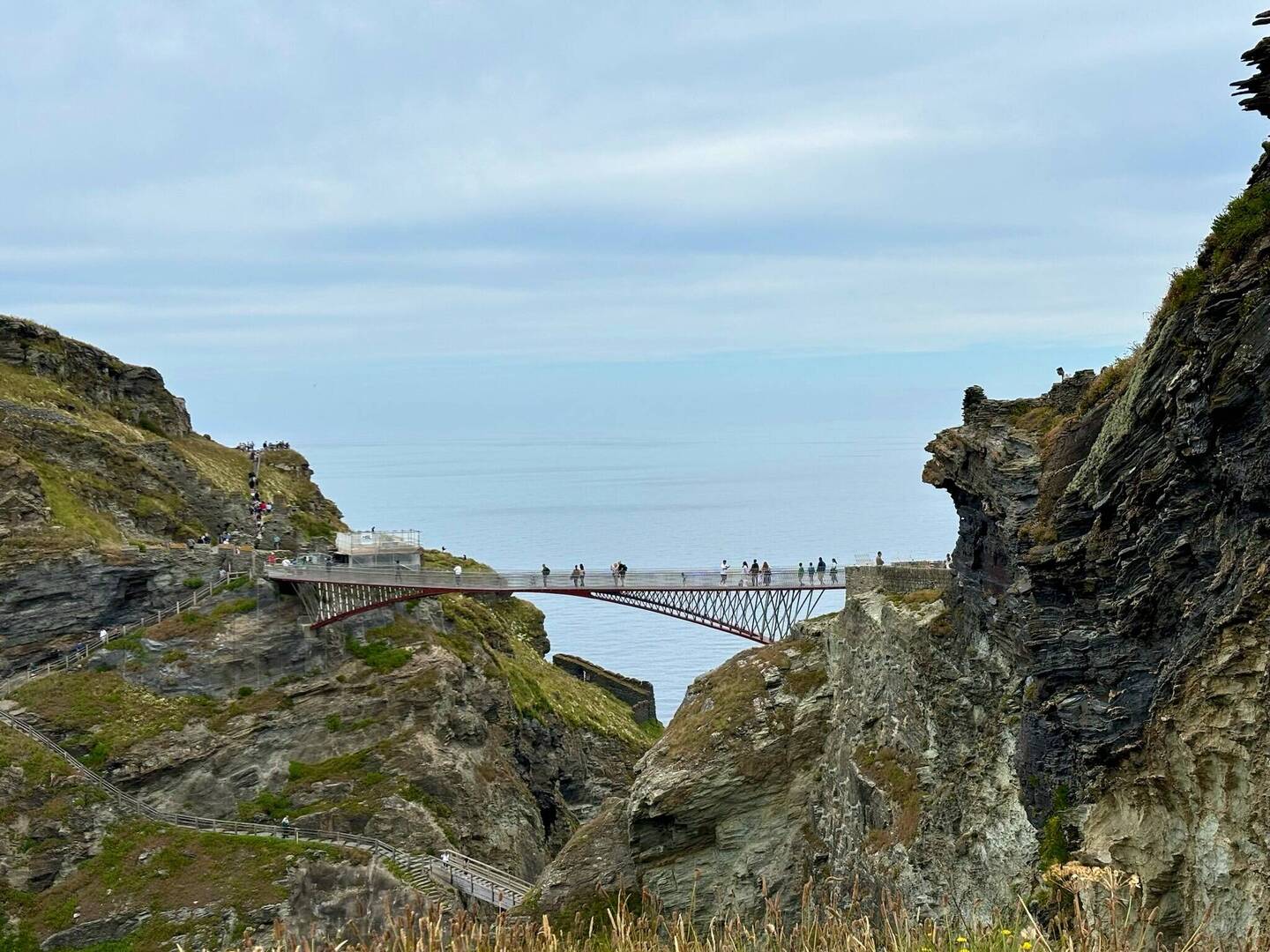 Ponte verso Tintagel Castle