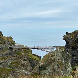 Ponte verso Tintagel Castle