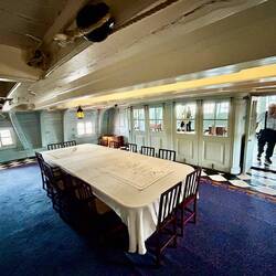 Sala pranzo ufficiali Victory