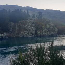 The river just by our camp