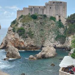 Tvrđava Bokar - Fort Bokar overlooked a small entrance bay