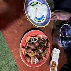 Typisch Südafrikanisch - viel Fleisch