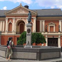 Der Theatetplatz in Klaipeda