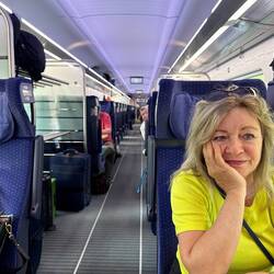 eine Zugfahrt die ist lustig eine Zugfahrt die ist schön