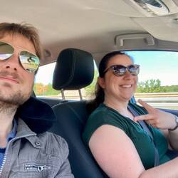 Am Morgen kurz nach der Abfahrt