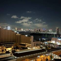 View from Hotel Nikko, Tokyo.