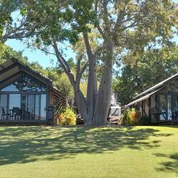 Cabins at our park ( nice place to stay Sue English)