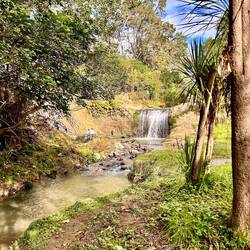Oakley creek waterfall