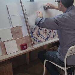 And this is how painting tile is done.