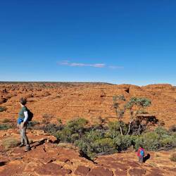 inehalten um diese Weite un Farbintensität zu bestaunen
