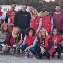 Das Team erkundet Ses Salines