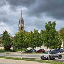 View from the motorhome parkup