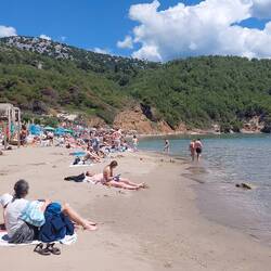 This was a 25 minute walk from where the boat dropped us off on this picturesque island