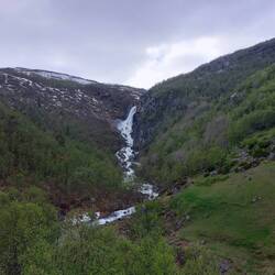 Der "Hivjufossen"