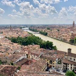 Verona: Aussicht vom "Castel San Pietro"