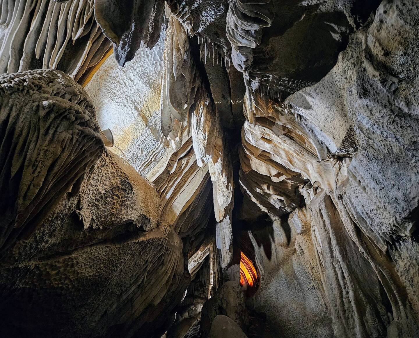 Near the cave entrance