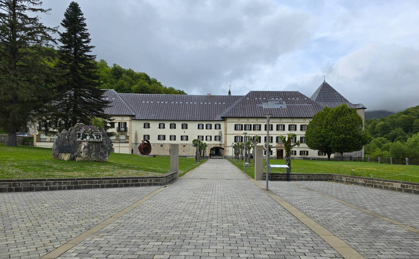 Roncesvalles monastery/albergue accommodation