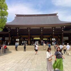 Meji Jingu Shrine.