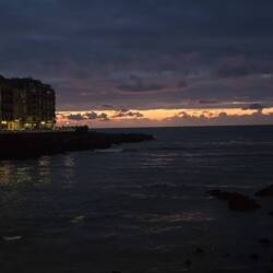 Arriving back in San Sebastian