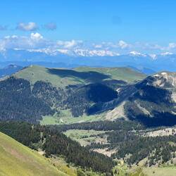 Grand views on the eastern mountains of Turkyie. Somewhere behind, the Black Sea