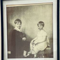 Charles and his younger sister Catherine