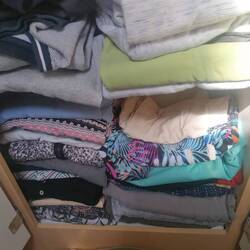 Kleiderschrank für 2 Wochen