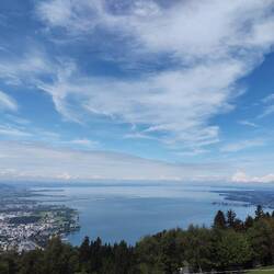 Blick über den Bodensee