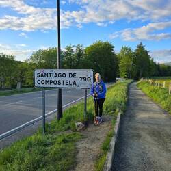 The debatable 790km sign?! ...but we've just done 27km getting to this point!?