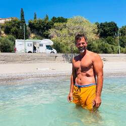 Direkt vor der Haustür baden 👍🏽🚐🏖️