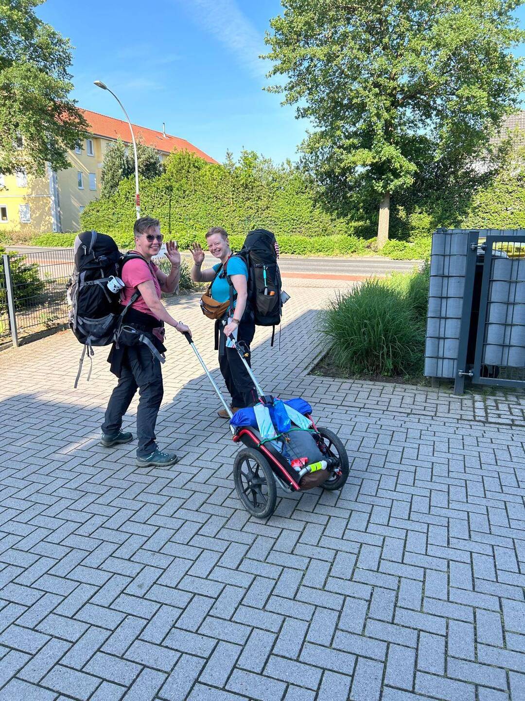 Abschied von unserer Hausherrin 😜