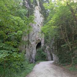 Die Klamm. Ein Paradies auch für Kletterer