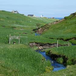 Foula, looking towards Ham Voe