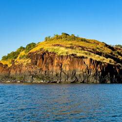 Hart Dolerite intrusion — Montague Sound ... Kimberley, WA.