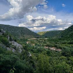 Toller Ausblick von der Höhle