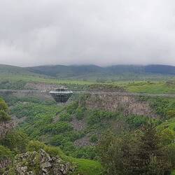 Diamantbrücke über der Daschbaschi Schlucht