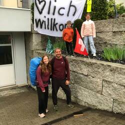 Was für ein süsser Empfang, Danke 🥰